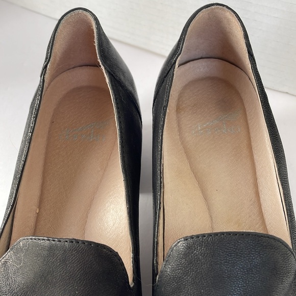 DANSKO Preston Leather Pump Black Wood Heel size 38 - Picture 3 of 10